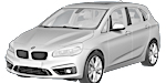 BMW F45 U0011 Fault Code
